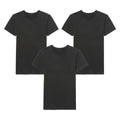 Camisetas Essential Black Pack x3