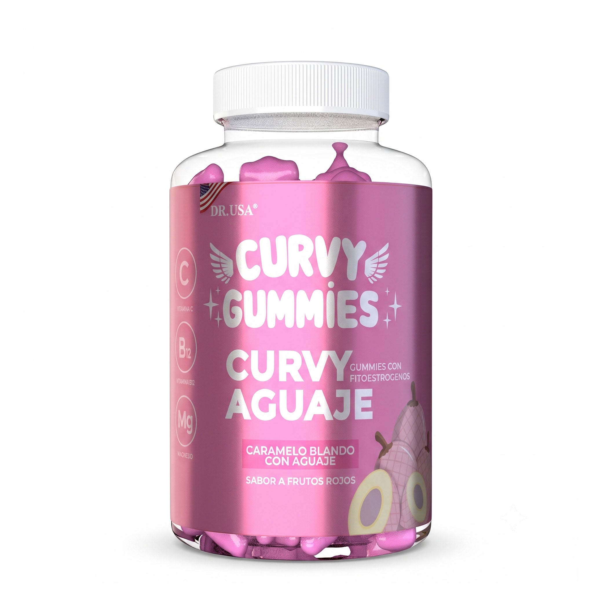 curvy gummies gomitas de aguaje suplemento para aumentar gluteos traisenfit ecuador