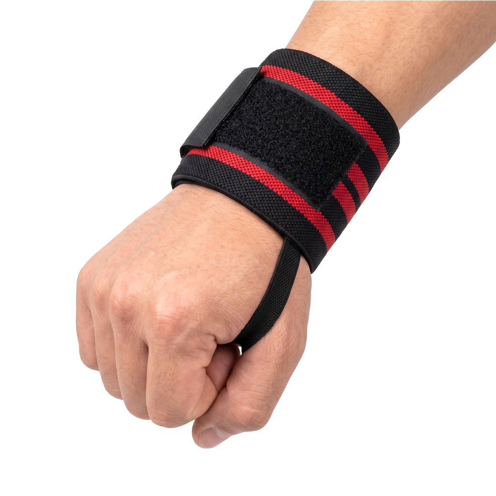 muñequeras de tela crossfit para levantamiento de pesas y proteccion articular