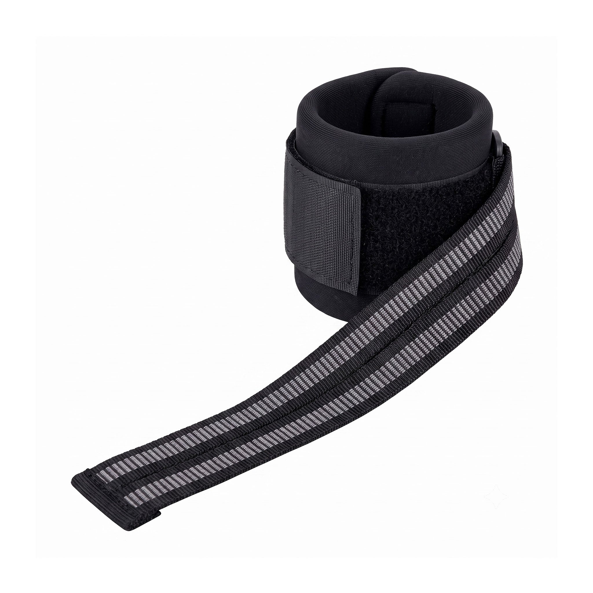 straps para gym correas de agarre acolchadas color negro traisenfit ecuador